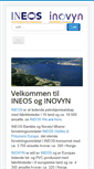 Mobile Screenshot of ineos.no
