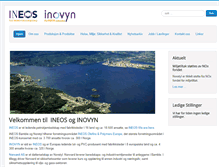 Tablet Screenshot of ineos.no